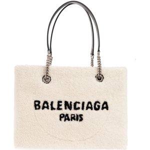 Balenciaga, Tassen, Dames, Beige, ONE Size, ‘Duty Free Medium’ shopper tas