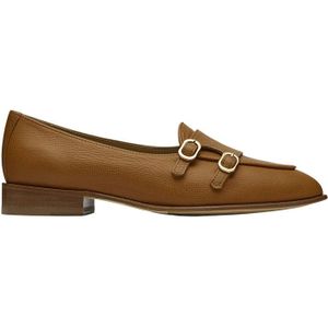 Lottusse, Schoenen, Dames, Bruin, 41 EU, Soller Monk Strap