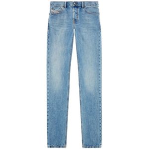 Diesel, Jeans, Heren, Blauw, W28, Katoen, Straight Jeans - 1995 D-Sark