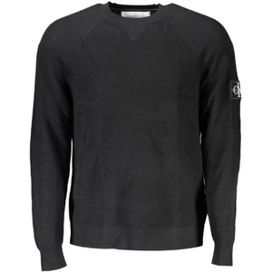 Calvin Klein, Sweatshirts Zwart, Heren, Maat:2XL