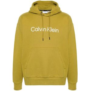 Calvin Klein, Sweatshirts & Hoodies, Heren, Groen, L, Hoodies