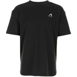 1017 Alyx 9Sm, Tops, Heren, Zwart, XL, Zwart mesh T-shirt