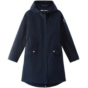 Woolrich, Mantels, Dames, Blauw, S, Urban Touch Zomer Parka