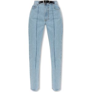 JW Anderson, Skinny fit jeans Blauw, Dames, Maat:S