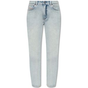 Diesel, Jeans, Dames, Blauw, W27 L32, Katoen, 2004 slim-fit jeans