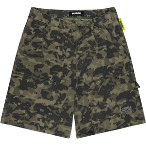 Barrow, Korte broeken, Heren, Groen, W31, Katoen, Bermuda Camouflage in canvas