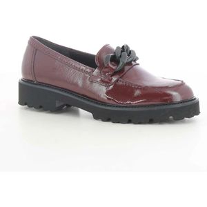 Gabor, Schoenen, Dames, Rood, 38 EU, Stijlvolle Bordeaux Dames Loafers 35.240 W23