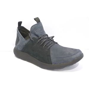 Timberland, Blauwe Nabuk Hardloopschoenen Blauw, Heren, Maat:43 EU