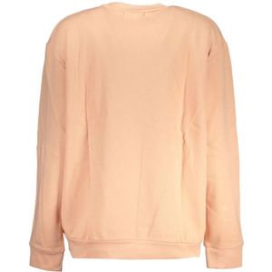 Cavalli Class, Sweatshirts & Hoodies, Dames, Roze, S, Katoen, Sweatshirts