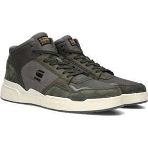 G-star, Schoenen, Heren, Groen, 41 EU, Leer, Groene Hoge Sneakers Attacc Mid Lay