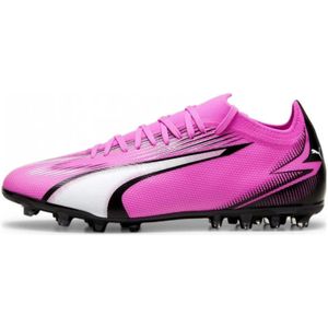 Puma, Sport, Heren, Roze, 42 1/2 EU, Ultra Match Voetbalschoenen