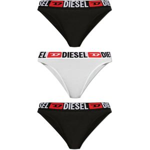 Diesel, Ondergoed, Dames, Veelkleurig, 2Xs, Driepak slips `Ufpn-Panties-Td-Threepack`