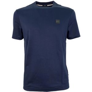 Hugo Boss, T-shirt Blauw, Heren, Maat:XL