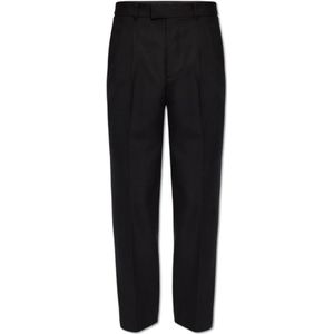 AllSaints, Arah plooivoorpantalon Zwart, Heren, Maat:W31