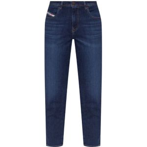 Diesel, Jeans, Dames, Blauw, W29 L30, Katoen, Skinny jeans