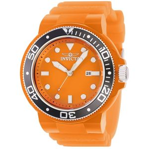 Invicta Watches, Accessoires, Heren, Oranje, ONE Size, Pro Diver Quartz Horloge - Oranje Wijzerplaat