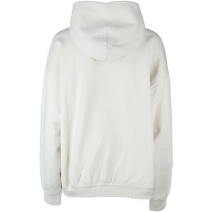 Balenciaga, Sweatshirts & Hoodies, Dames, Wit, L, Katoen, Stijlvolle Sweatshirts voor een Trendy Look