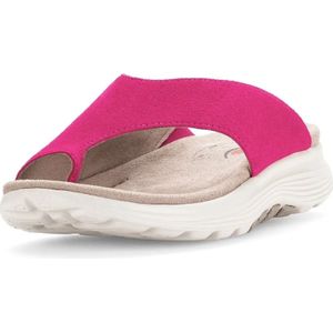 Gabor, Schoenen, Dames, Roze, 44 EU, Suède, Slippers