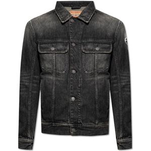 Diesel, D-Barcy-S2 spijkerjas Zwart, Heren, Maat:2XL