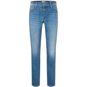 Cambio, Jeans, Dames, Blauw, S, Denim, Flatterende Skinny Jeans