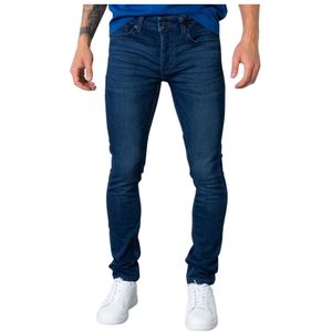 Only & Sons, Jeans, Heren, Blauw, W31 L32, Katoen, Klassieke Blauwe Jeans met Zakken