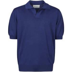 Ballantyne, Polo Shirts Blauw, Heren, Maat:XL