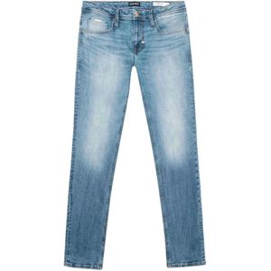 Antony Morato, Vintage Tapered Jeans Blauw, Heren, Maat:W34