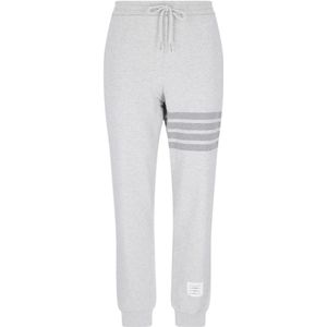 Thom Browne, Grijze Sportbroek Grijs, Heren, Maat:M