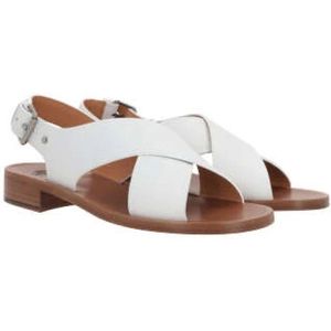 Church's, Schoenen, Dames, Wit, 37 EU, Leer, Sandalen