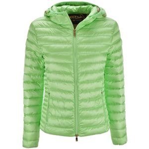 Ciesse Piumini, Groene Carrie Light Gewatteerde Jas Groen, Dames, Maat:XS