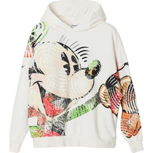 Desigual, Hoodies Wit, Dames, Maat:M