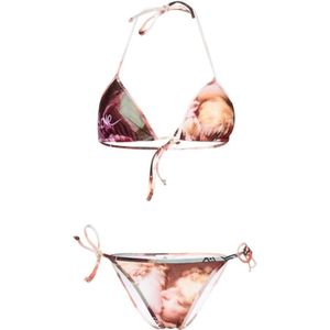 Vivienne Westwood, Badkleding, Dames, Veelkleurig, S, Kleurrijke Driehoek Bikini Kus