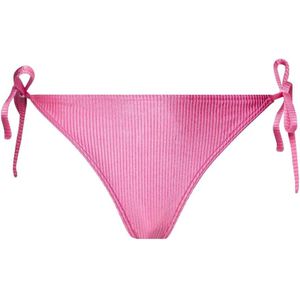 Calvin Klein, Badkleding, Dames, Roze, S, Nylon, Side Tie Zwemkleding Collectie Lente/Zomer