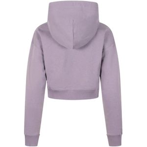 Puma, Sweatshirts & Hoodies, Dames, Paars, XS, Stijlvolle Hoodies voor een trendy look