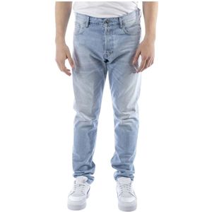 Replay, Tinmar Tapered Lichtblauwe Jeans Blauw, Heren, Maat:W33 L32