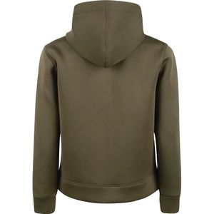 Blauer, Sweatshirts & Hoodies, Heren, Groen, M, Groene Neopreen Rits Hoodies