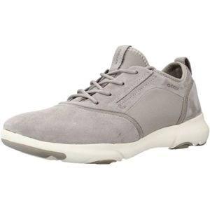 Geox, Schoenen, Dames, Grijs, 36 EU, Stijlvolle Nebula S Damessneakers