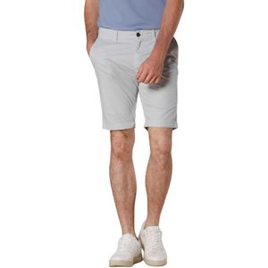 Mason's, Korte broeken, Heren, Grijs, S, Stretch Gabardine Chino Bermuda Shorts