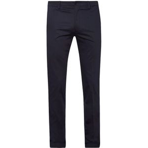 Liu Jo, Broeken, Heren, Blauw, S, Katoen, Blauwe Chino Broek voor Mannen