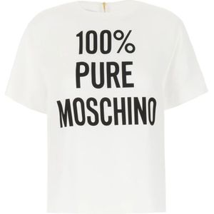 Moschino, Blouses & Shirts, Dames, Wit, S, Blouses