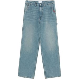 Amish, Jeans, Heren, Blauw, W31, Denim, Vintage Denim Jeans
