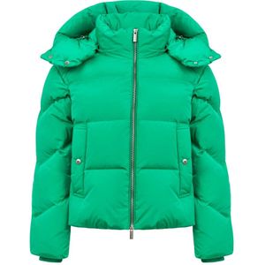 Woolrich, Jassen, Dames, Groen, S, Groene Jas - Woolrich