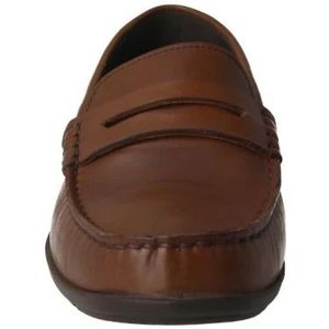 Igi&Co, Schoenen, Heren, Bruin, 41 EU, Camel leren herenloafer