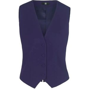 Riani, Stijlvolle Vest voor Jouw Garderobe Paars, Dames, Maat:S