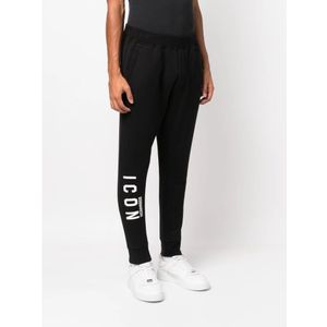 Dsquared2, Broeken, Heren, Zwart, S, Katoen, Icon Ski Broek