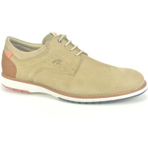 Fluchos, Taupe Nubuck Effen N. Schoenen Beige, Heren, Maat:45 EU