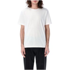 Thom Browne, Tops, Heren, Wit, XL, T-Shirts