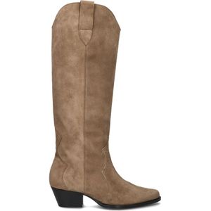 Toral, Schoenen, Dames, Beige, 38 EU, Suède, Indie Suède Laarzen Taupe