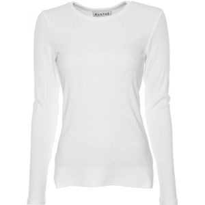 Munthe, Tops, Dames, Wit, L, Long Sleeve Tops