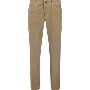 Re-Hash, Slim Fit Corduroy Broek Beige, Heren, Maat:W31